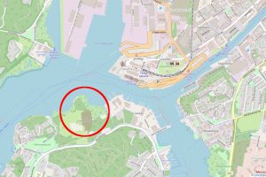 hirvensalon pohjoisranta karttakuvassa