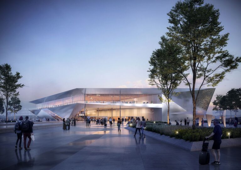 havainnekuva origami-nimisestä kilpailuehdotuksesta