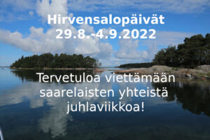 Hirvensalopaivat kuvamainos